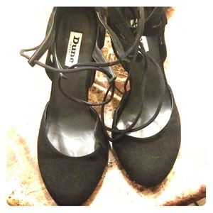 DUNE LONDON  Black strappy heels
